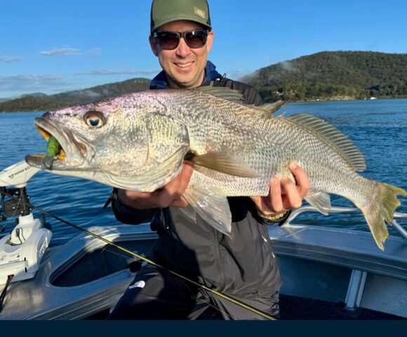Lure fishing for trophy Hawkesbury Jewfish