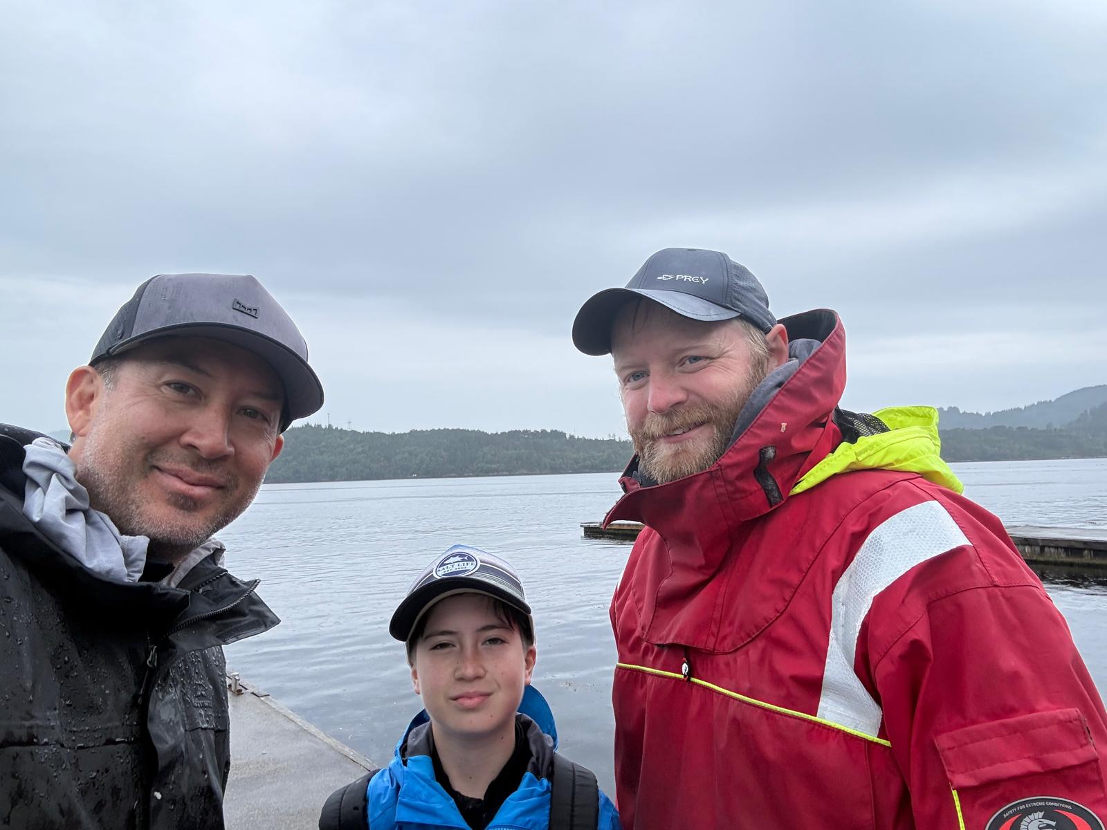 Wrapping up the day with Endre Hopland and Richard Metzger from MarineWise Wrapping up the day with Endre Hopland and Richard Metzger from MarineWise